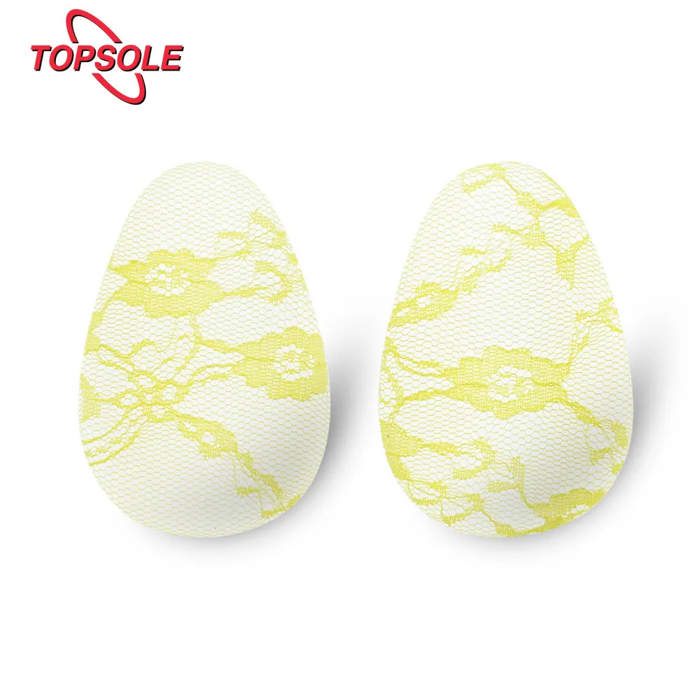 TOPSOLE Gel Forefoot Shoe Insole Metatarsal Pads Ball of Foot Cushions for Women High Heels to Pain Relief H1010