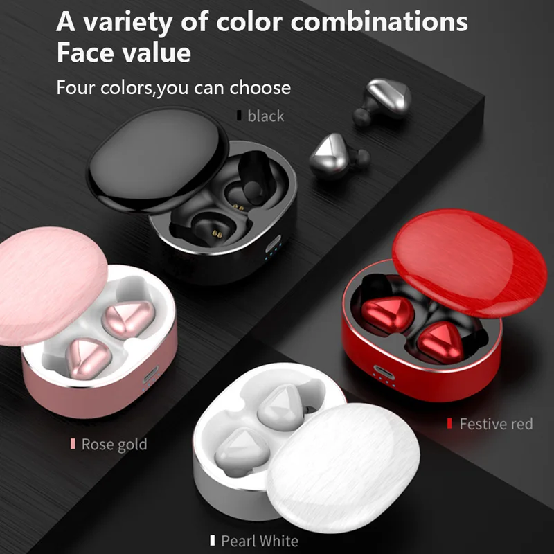 Teamyo T50 TWS Bluetooth гарнитура Беспроводные наушники Handfree 360 Вращение спортивные для