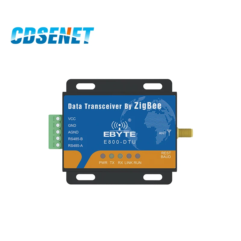 Zigbee CC2530 модуль RS485 240 МГц 20dBm сетевая CDSENET E800-DTU(Z2530-485-20) Ad Hoc сеть 2,4 ГГц Zigbee радиочастотный приемопередатчик