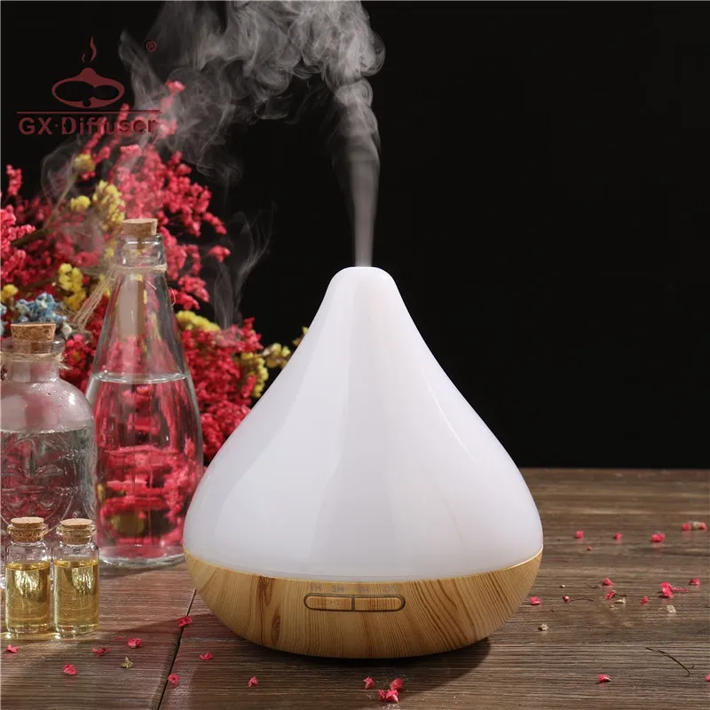

GX Diffuser Timer Electric Portable Air Humidifier LED Lamp Essential Oil Aroma Diffuser Ultrasonic mist maker for Home Office