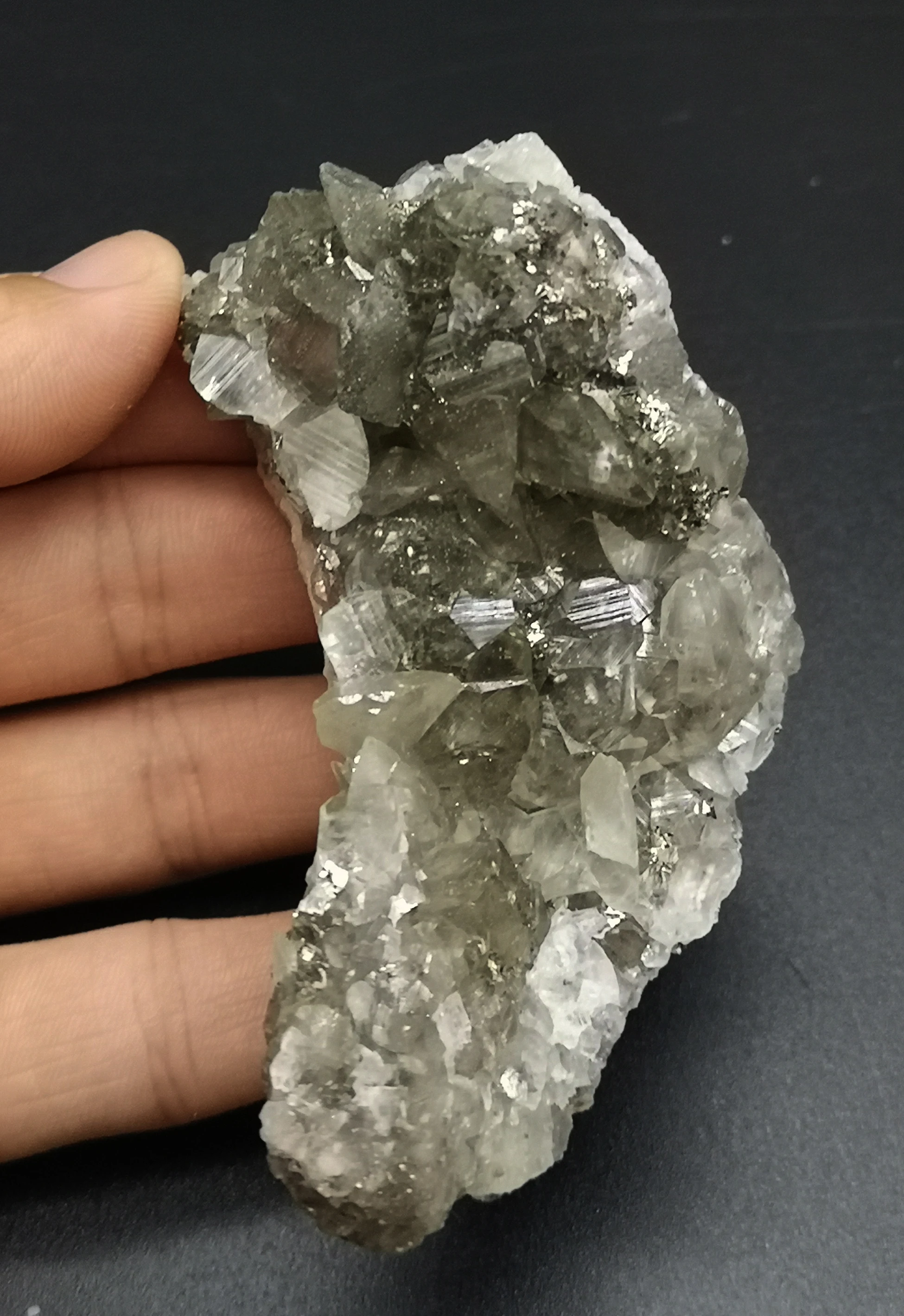 Quartz Crystal Pyrite Crystal Crystals Quartz Cluster Yellow Crystals Raw Quartz Pyrite Cube Quartz with Pyrite and Chalcopyrite