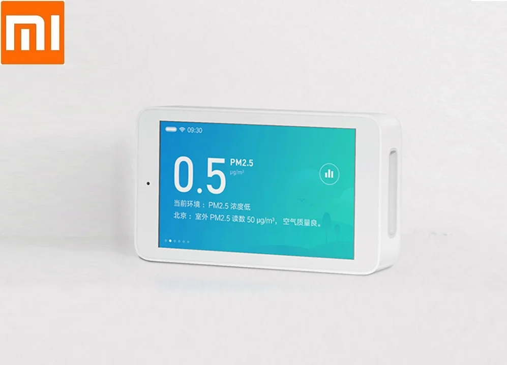 

Xiaomi Air Detector High-Precision Sensing 3.97Inch Touchscreen USB Interface Remote Monitoring PM2.5 CO2a Humidity Sensor