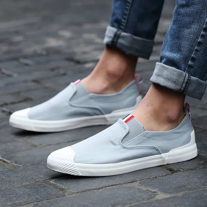 

Summer Men Casual Shoes Luxury Brand Men's Loafers Men Espadrilles Designer Fashion Slip on Canvas Shoes Chaussure Homme