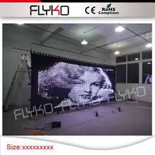 p50mm 2*5 м светодиодный видеоэкран с заводская цена