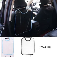 59*43 CM Baby Safety Car Seat Back Strap& Belt Covers PVC Anti-wear/Anti-scratch /Anti kick Pad Car Seats Accessories