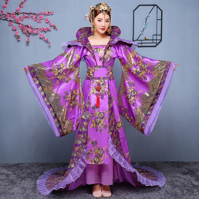 Брендовое дизайнерское платье для женщин в стиле династии Тан|performance costume|costume