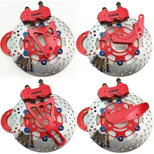 Universal Rpm Motorcycle Hydraulic Brake Caliper Disc System Set 220mm Floating Disc Brake pump For Honda Yamaha Universal Rpm Motorcycle Hydraulic Brake Caliper Disc System Set 220mm Floating Disc Brake pump For Honda Yamaha