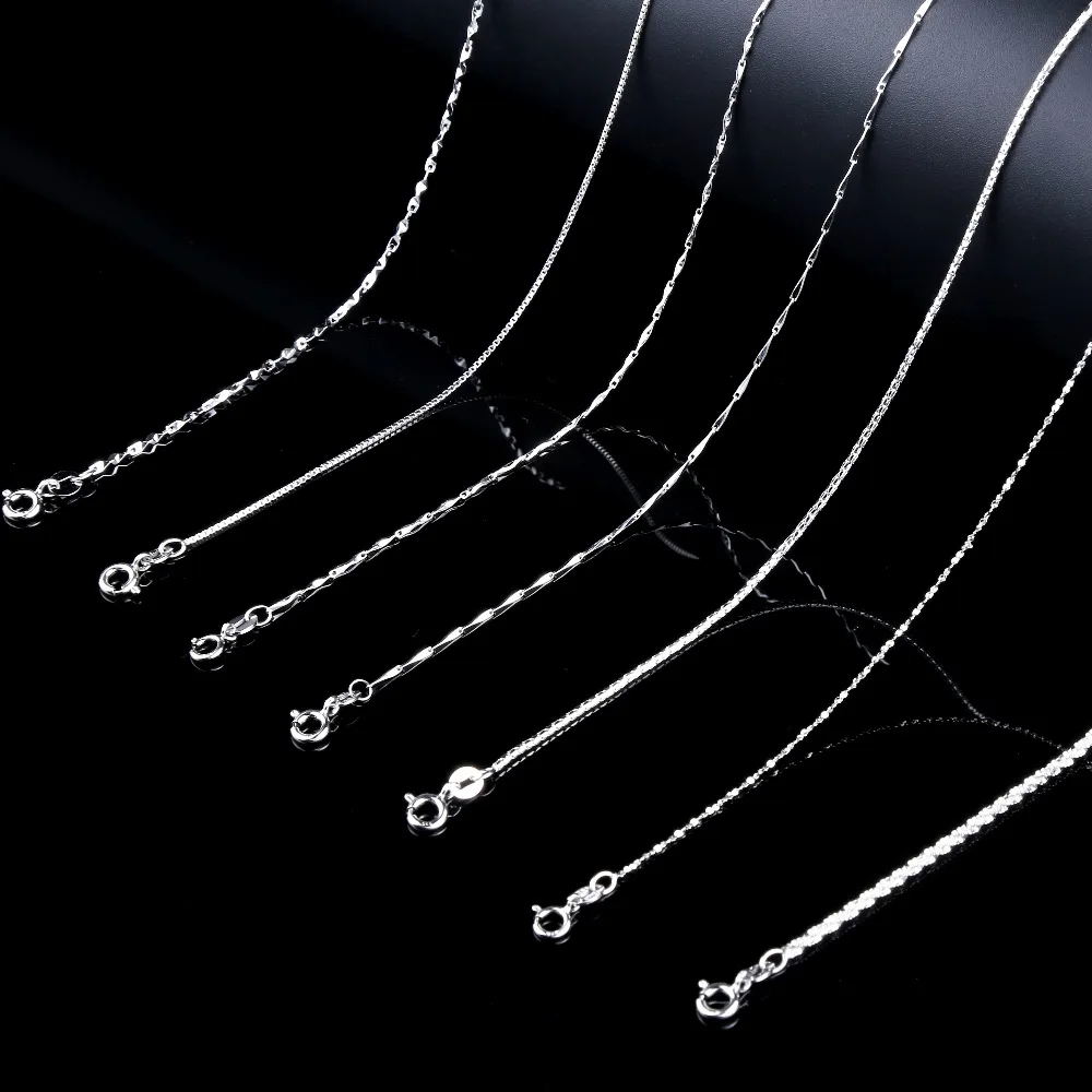 Цепочка для ожерелья GEM'S балет Классическая Базовая цепочка из стерлингового