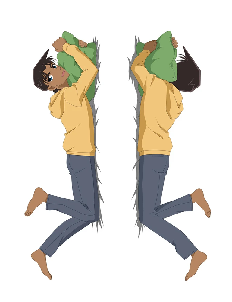 

Japan Anime Detective Conan character Kaitou Kiddo & Conan Edogawa otaku Dakimakura throw pillow cover Hugging Body pillowcase