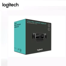 Logitech C922 HD Anchor веб-камера красота компьютер веб-камера 1080P Автофокус камера со встроенным микрофоном сменный фон