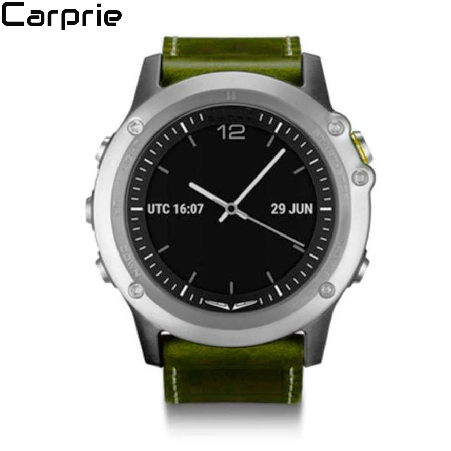 

HOT New high quality Luxury Leather Strap Replacement Watch Band With Tools For Garmin Fenix 3 drp shipping DEC22