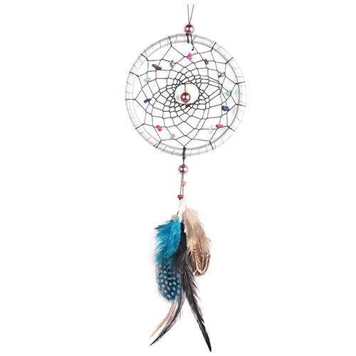 Ручной камень Перо Dream Catcher украшения автомобилей Главная стене висит орнамент|home