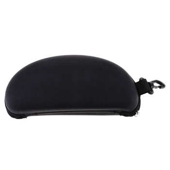 

New Zipper Sunglasses Case Hard Eyewear Eyeglass Protective Box With Carabiner