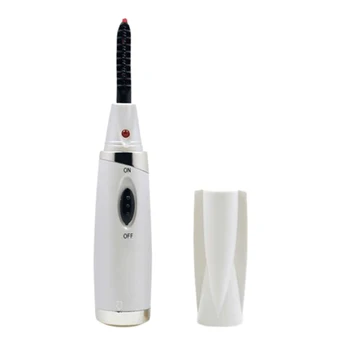 

NEW-Portable Electric Perm Heated Eyelash Curler Long Lasting Eye Lash Curler Makeup Curling Kit For Women Mini Electric Eyela
