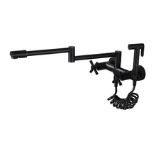 2018 new black bidet spray sprayer hot and cold mixer water kitchen sink faucet and bidet spray faucet shower set all copper brass antique bronze women hand held bidet hot cold shower set mixer portable bidet spray faucet with 1 5m hose ducha higienica
