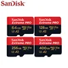 SanDisk – carte Micro SD Extreme Pro, 64 go/128 go/256 go/400 go/512 go, SDXC, U3, A2, 170 mo/s, TF, avec adaptateur, carte mémoire ► Photo 1/6