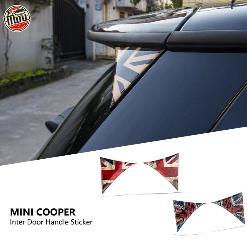 MINI Cooper Car Sticker Outside Back Window 3D Sticker Car Styling