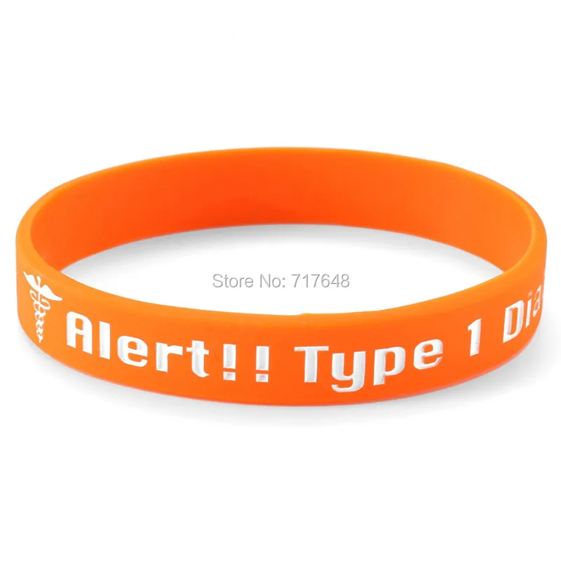 Medical Alert Diabetes Type 1 Orange  (1)_