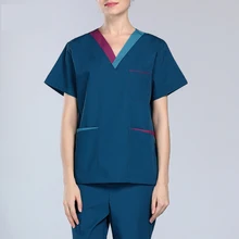 Корейский стиль костюм медика наборы для докторов медработников Униформа Хирургическая Одежда стоматологическая клиника салон красоты комбинезоны комплекты одежды
