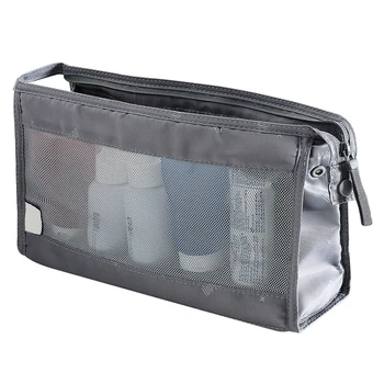 

Simple Style Travel Wash Bag Women's Cosmetic Bag High Capacity Multifunction Storage Package Business Trip Portable Storage Bag