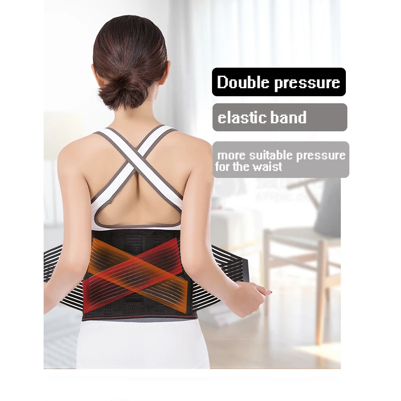 zhutu Tourmaline Self Heating Belt Corset for the Back Support Steel Plate Posture Corrector Protect Waist Spine Belt Men Women (3)