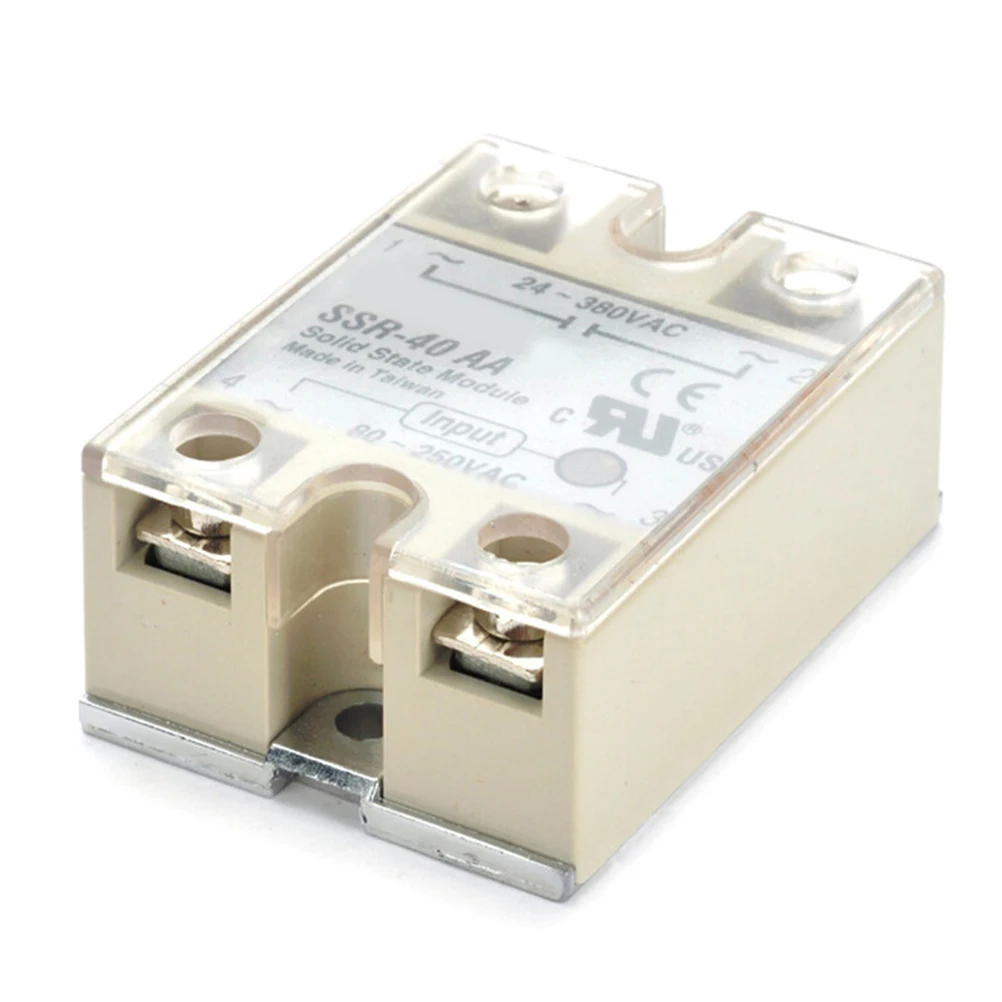 Твердотельное реле SSR 40AA 40A переменного тока фактически 80 250VAC до 24 380VAC H регулятор