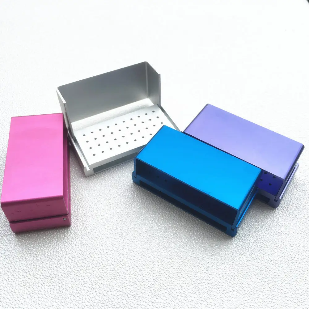 2pcs/set Dental Burs Holder Dental Lab Equipment High Speed 40 Holes