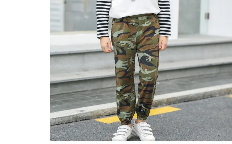 3-12 y boys camouflage pants 2019 fashion children trousers kids boys pants sport 10 years teenage pant for boy clothes On Sales (2)
