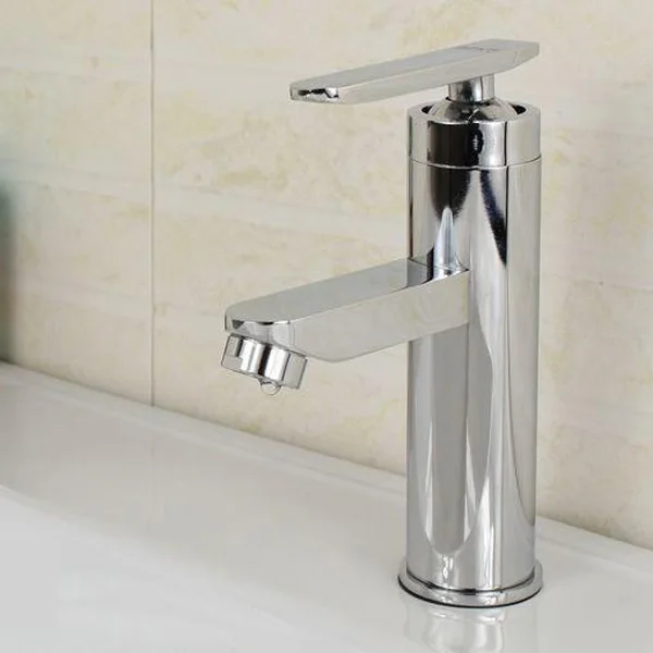 

Home Kitchen Bathroom Basin Sink Water Faucet Single Handle Hot Cold Water Mix Faucets Washbasin Tap Basin Faucets