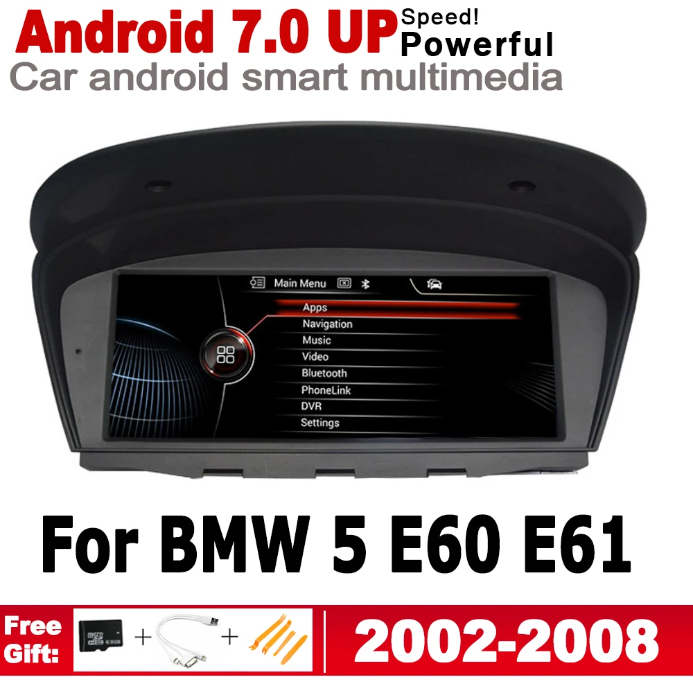 

Android 7.0 up For BMW 5 E60 E61 2002~2008 CCC Car radio GPS multimedia player Navigation WiFi BT Multimedia Player Auto Radio