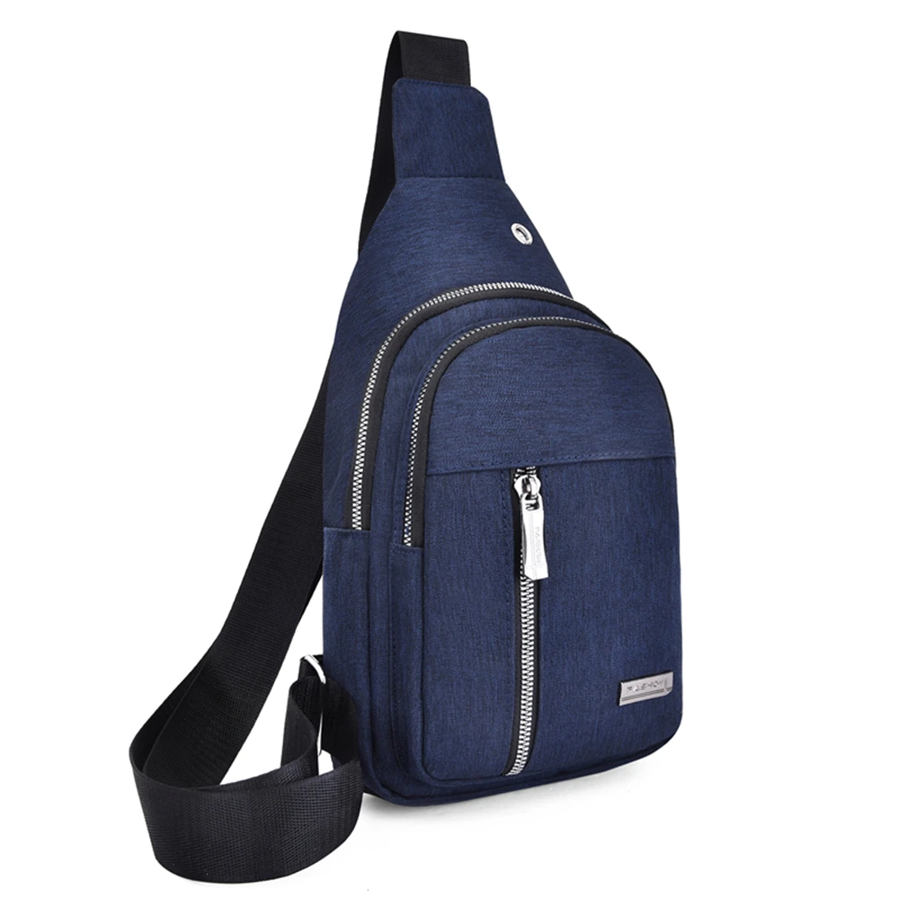 

MoneRffi Men Crossbody Chest Bags Men USB Charging Plug Designer Leather Messenger Shoulder Bag Diagonal Package 2019 Travel