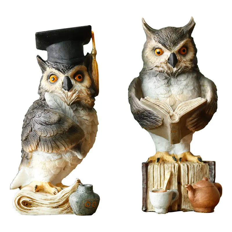 الشمال الرياح الشمال الفن الفني شخصية البومة الإبداعية القليل الديكور مكتب خزانة غرفة