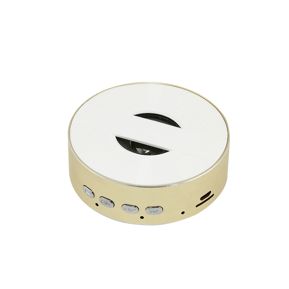 Wireless Bluetooth Speaker Mini Portable Metal Subwoofer Hifi Speaker Computer Blutooth Speaker With TF Mic For Mp3 Iphone