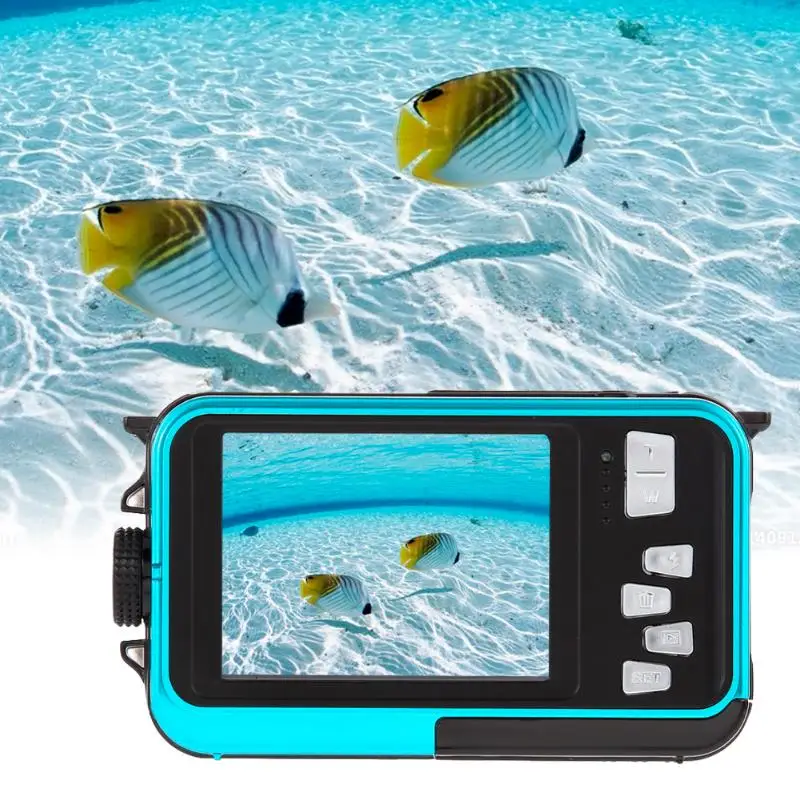 

Duble Screen HD 24MP LCD Screen Digital Video Camera 1080P DV 16x Digital Zoom Photo Props Waterproof Camera Toys