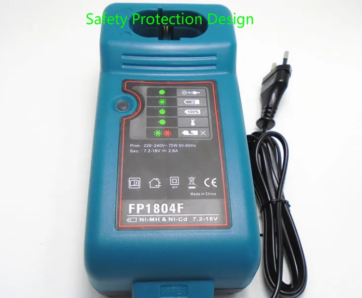 

Brand New Fast Battery Charger for 7.2V-18V NI-MH NI-CD Makita Battery Charger Europe/Australian/US/British Plug