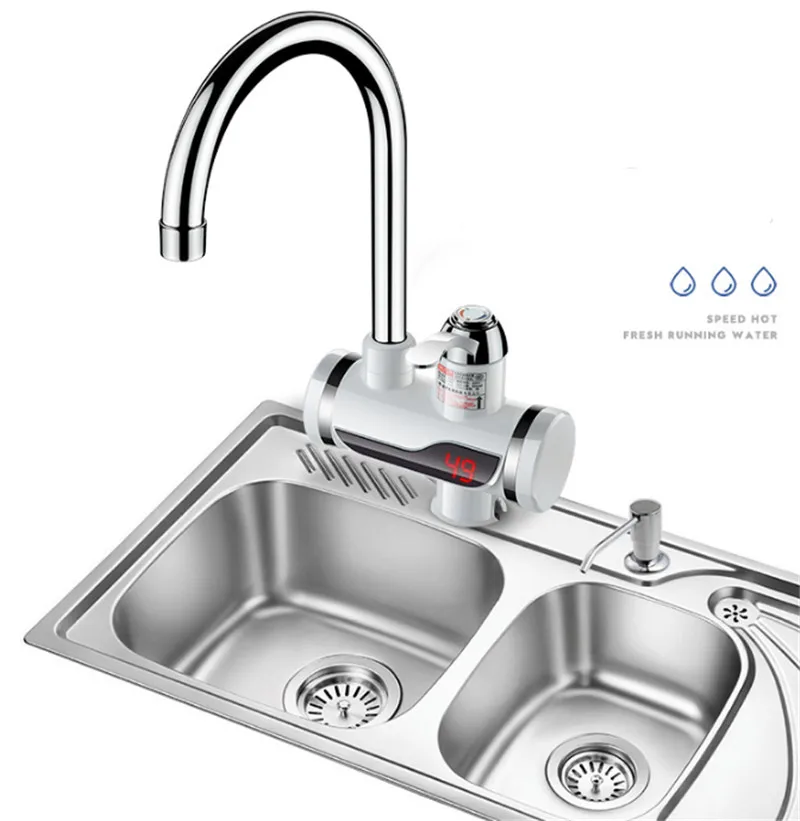 de água instantânea torneira de água quente