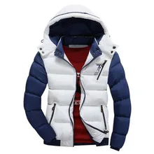 2017 4XL Jacket Men’s Parkas Thick Hooded Coats Men Thermal Warm Casual Jackets Male Outerwear Brand Clothing SA076