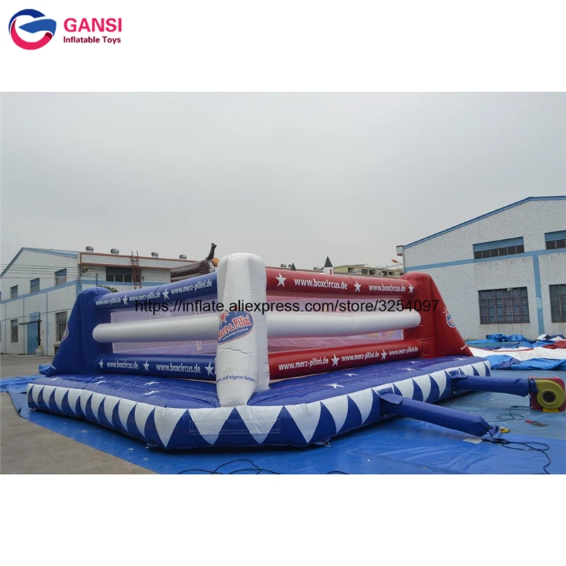 Crazy sport game inflatable boxing wresting ring for sale playground high quality inflatable boxing ring inflatable