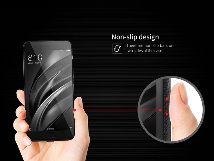 for Xiaomi Mi 6 M6 Mi6 Nillkin Qi Wireless Charging Receiver Charger Case Accessories Back Shell Cover Charging Magic Case