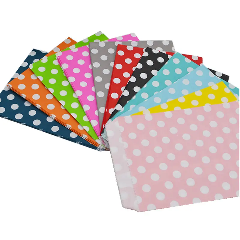 5 Small Vintage Birthday Gift Bags Floral Stripy Brown Paper Party Wedding Xmas