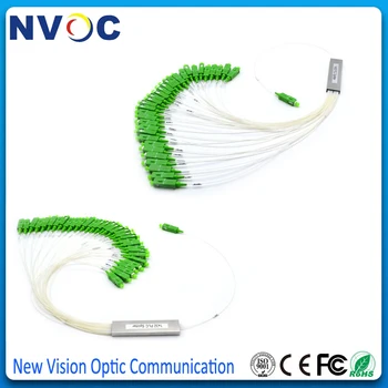 

Free Shipping 10pcs GPON Systerm SC APC Single mode Fiber Optical FTTH 0.9mm Mini PLC Splitter 1x16 1M