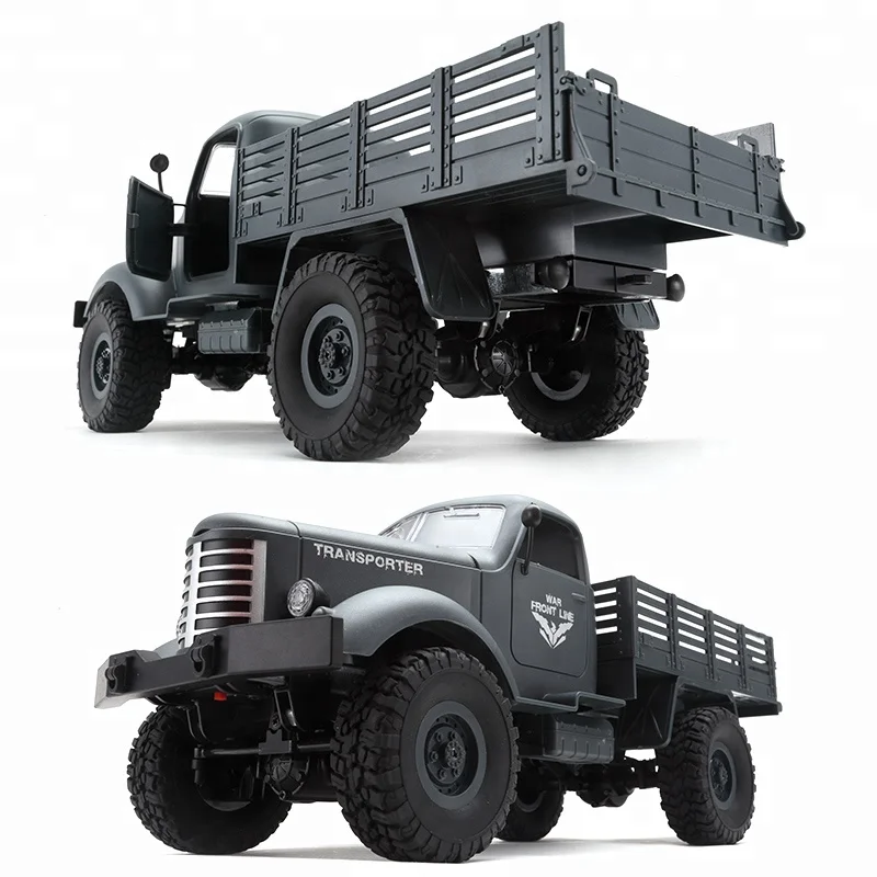 Радиоуправляемые автомобили 4WD отслеживаемые внедорожные 1:16 2,4g дистанционное управление военный грузовик скорость автомобиля радио-управление светодиодные автомобили игрушки для детей