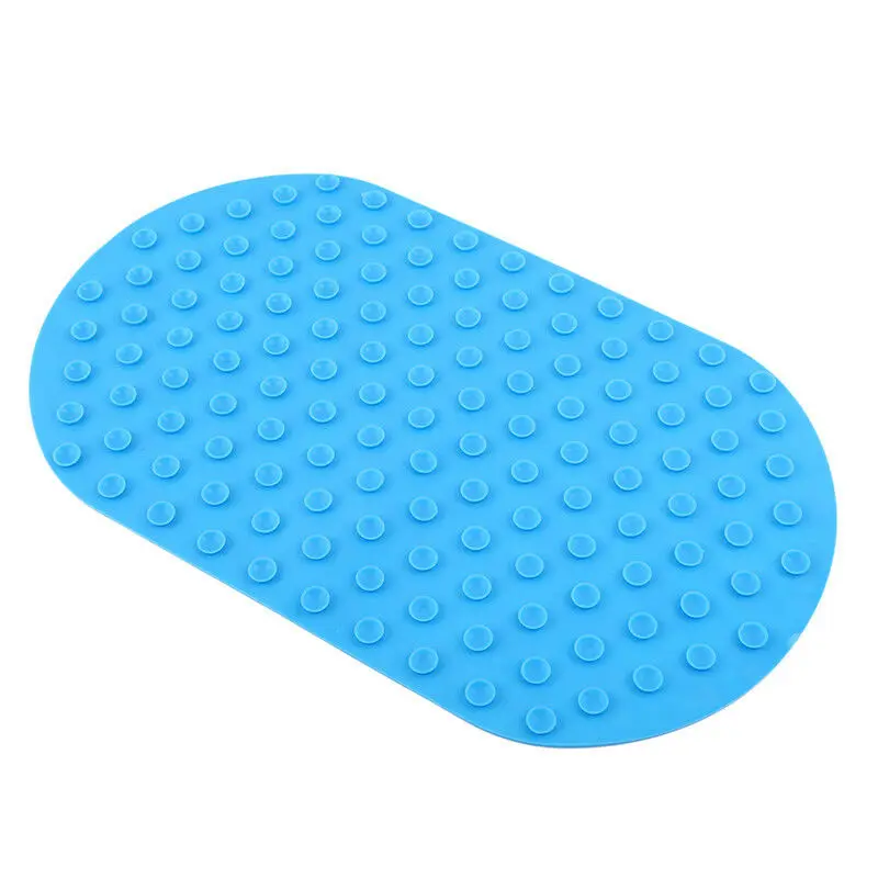 

42*25cm Bath Mat Accessories Floor Soft Mini Non-Slip Eco-friendly Bathroom Silicone Anti-skid