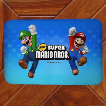 

Super Mario Floor Mat Carpet Decor Bedroom Doormat Anime Manga