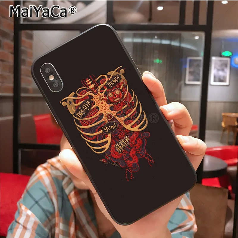 MaiYaCa, медицинский чехол для iphone 11 Pro X Xs Xr Xs max 7plus 6 6s 7 8 8Plus 5 5S чехол