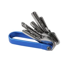 Новинка, умный держатель для ключей, зажим, папка, карманный инструмент, u-стиль, алюминиевый брелок, сумка, Твердый оксид, Металлический Алюминиевый зажим для ключей, Органайзер