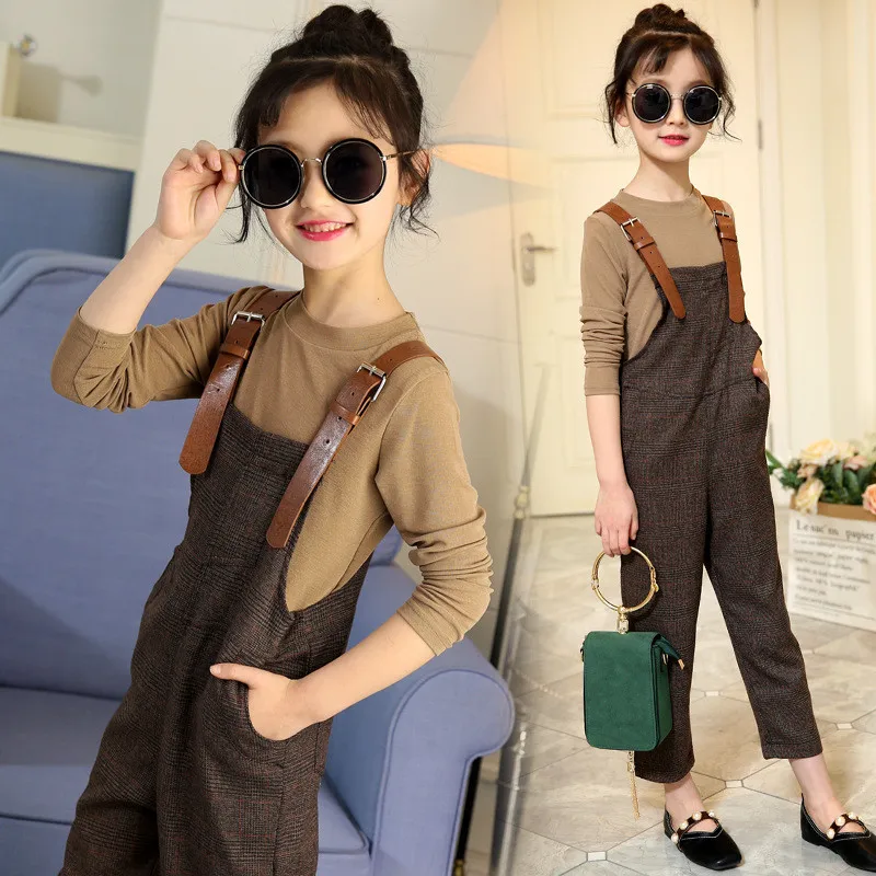 

Gaueey Kids Clothes Sets Fall Spring Overalls Baby Girls Clothes Long Sleeves Fashion Clothing Suits for Children Cotton Rompers