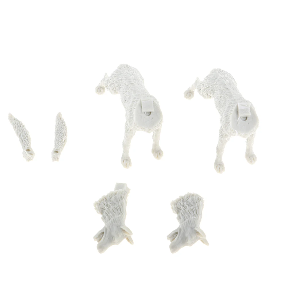 1/35 Resin Figure Kit Shepherd Dog Miniature War Game WWII Scenery Unpainted