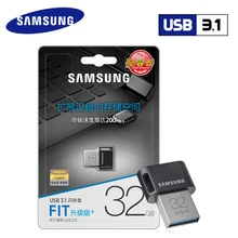 SAMSUNG флэш-накопитель USB 32 Гб 64 Гб 128 ГБ 256 ГБ USB 3,1 Металлический Мини-накопитель карта памяти высокоскоростное запоминающее устройство U диск