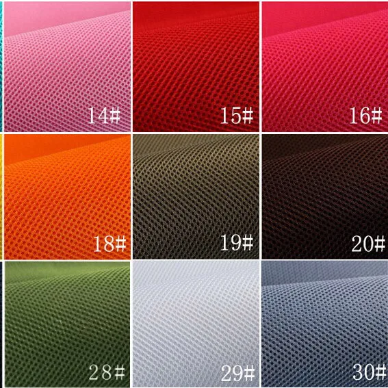 

Thickened sandwich 3d breathable mesh fabric Office chair computer chair mesh Sandwich protection three-layer fabric